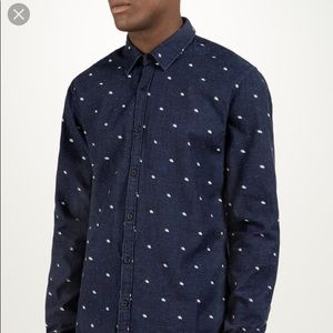 Scotch & Soda Denim Print shirt 👏🏾